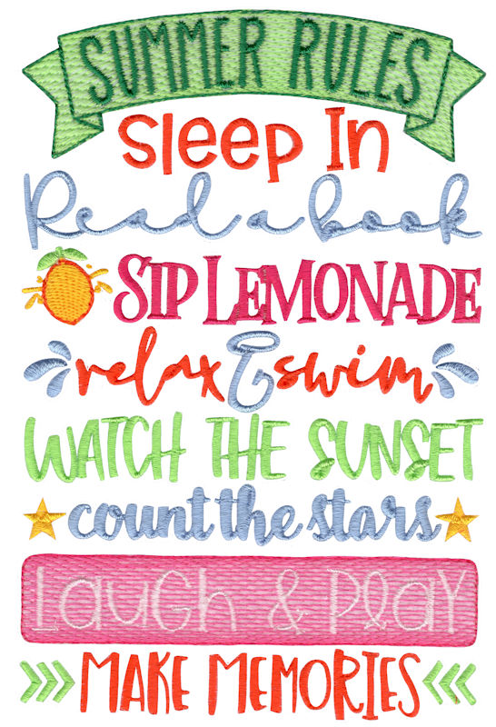 Summer Rules