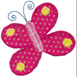 Butterfly Raw Edge Applique