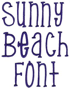 Sunny Beach Font