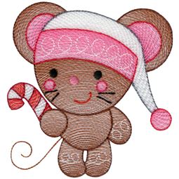 Sketch Gingerbread Mouse