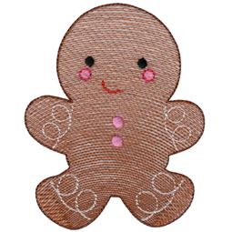 Sketch Gingerbread Boy Cookie