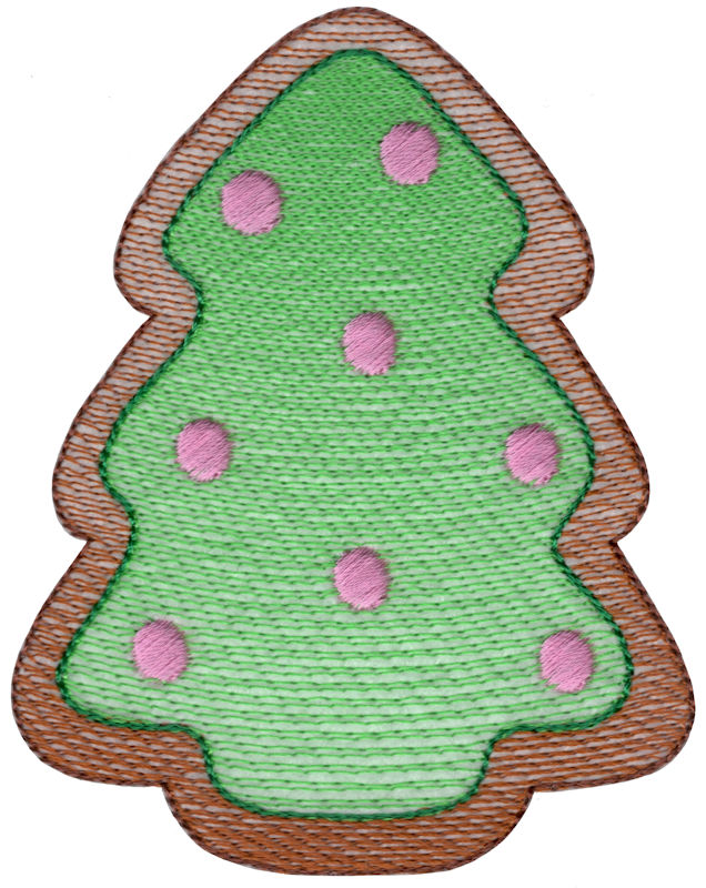 Sketch Gingerbread Christmas Tree