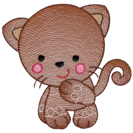 Sketch Gingerbread Cat