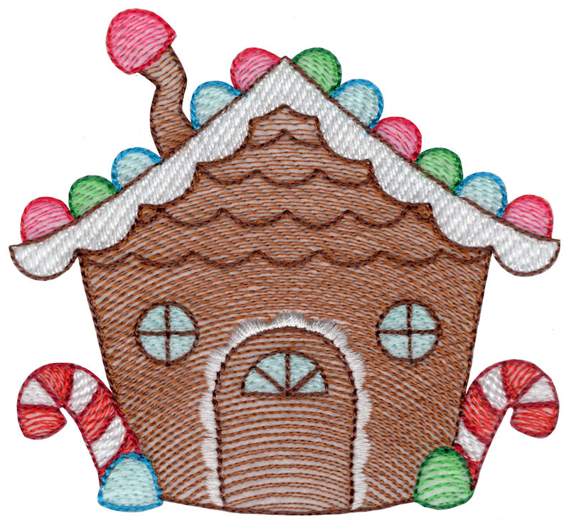 Sketch Gingerbread House
