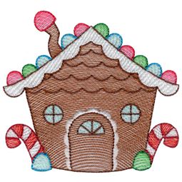 Sketch Gingerbread House
