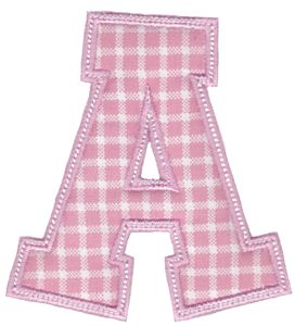Sweet Greek Alphabet Applique 1