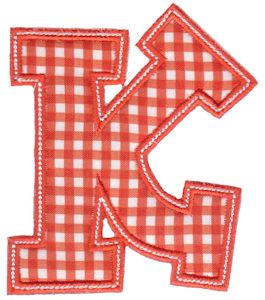 Sweet Greek Alphabet Applique 10