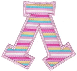 Sweet Greek Alphabet Applique 11