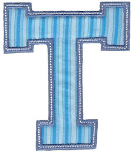 Sweet Greek Alphabet Applique 19
