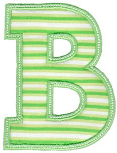 Sweet Greek Alphabet Applique 2