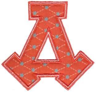 Sweet Greek Alphabet Applique 4