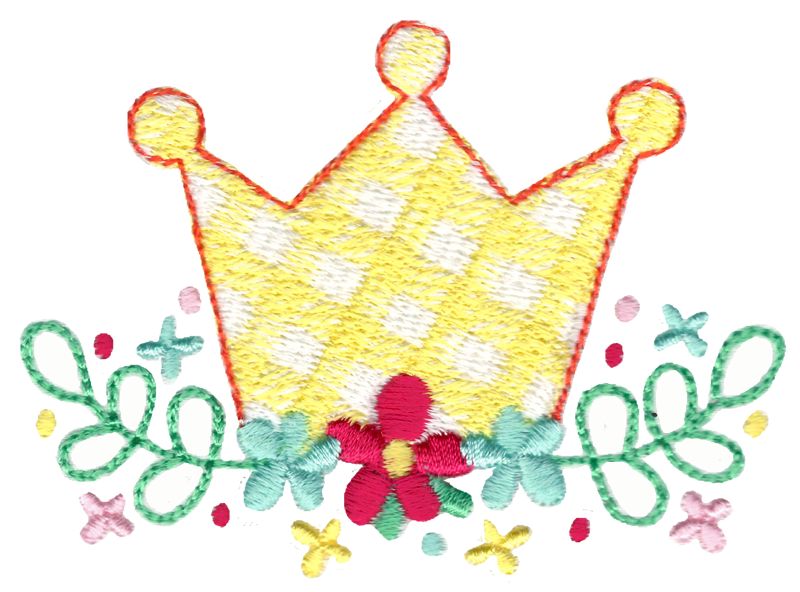 Floral Princess Crown