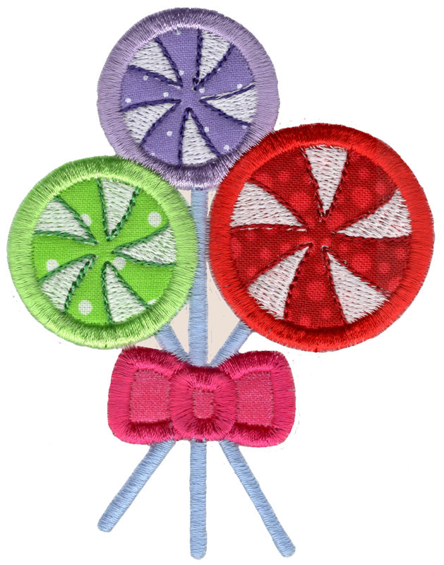 Peppermint Lollipop Trio