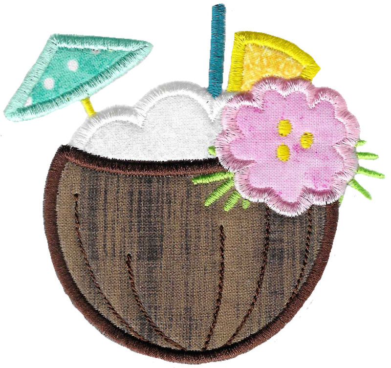 Applique Coconut Cocktail
