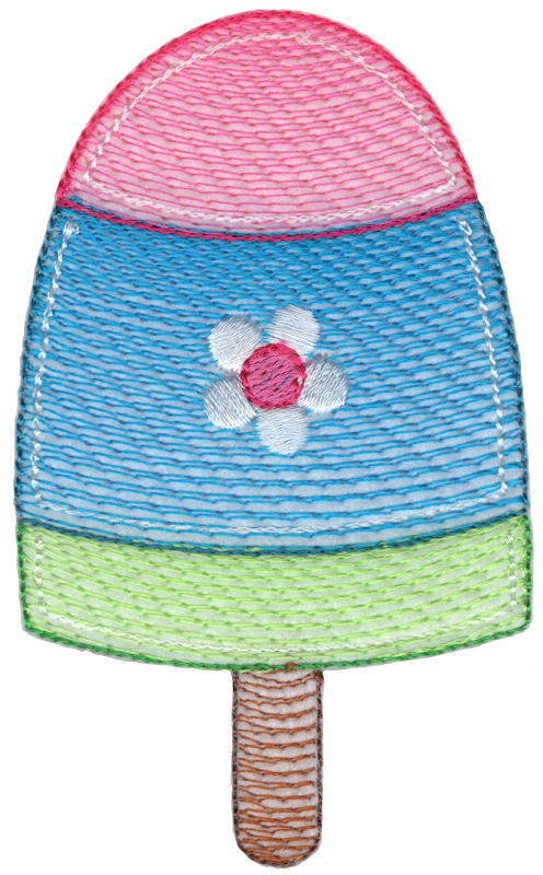 Sketch Bubble Popsicle