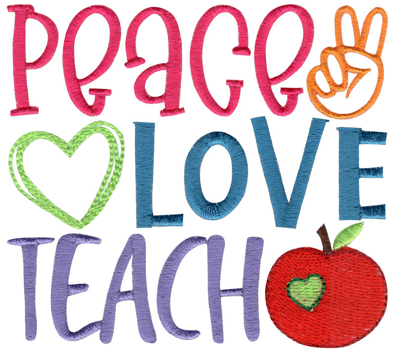 Peace Love Teach