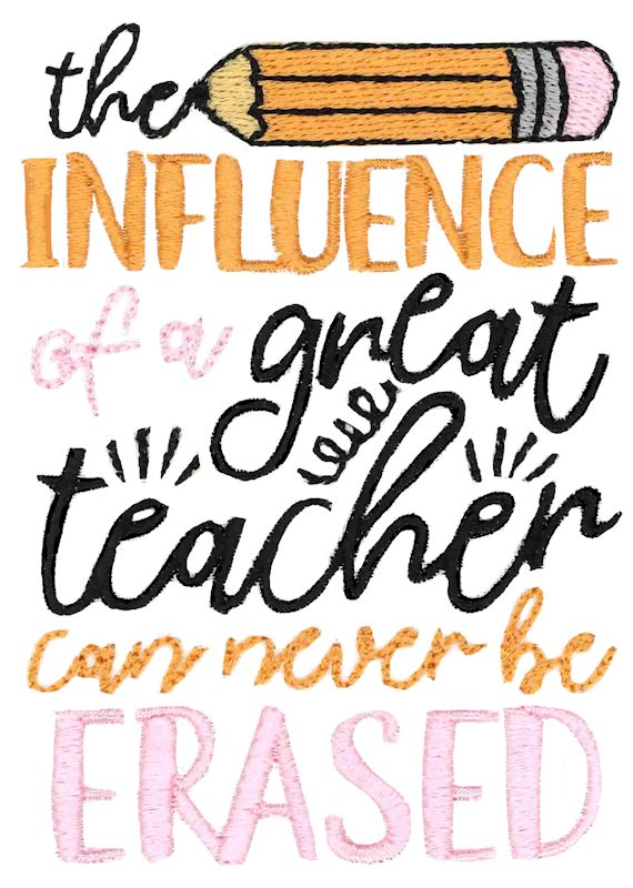 The Influence Of A Great Teacher Can Never Be Erased