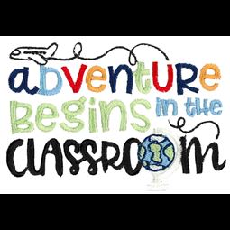Adventure Begins In The Classroom