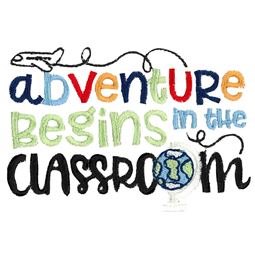 Adventure Begins In The Classroom