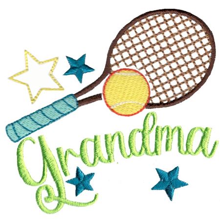 Tennis Grandma