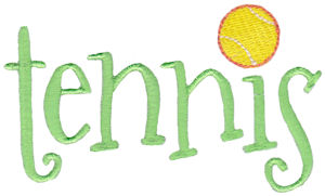 Machine embroidery designs tennis bunnycup embroidery Machine embroidery designs tennis bunnycup embroidery