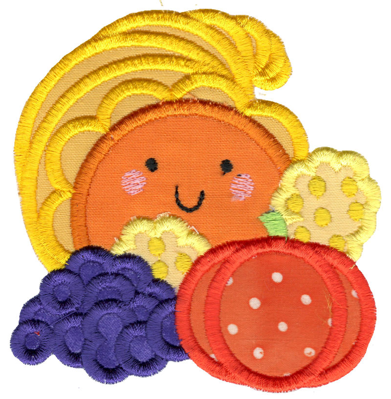 Applique Cornucopia