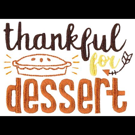 Thankful For Dessert
