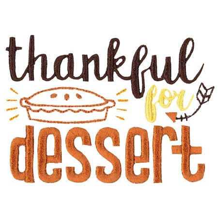 Thankful For Dessert