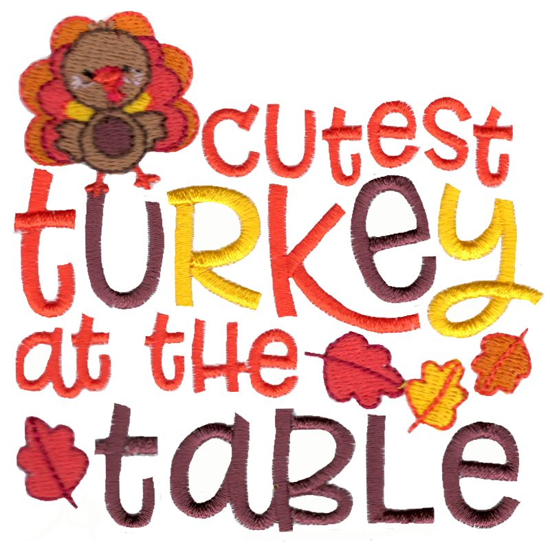 Cutest Turkey At The Table