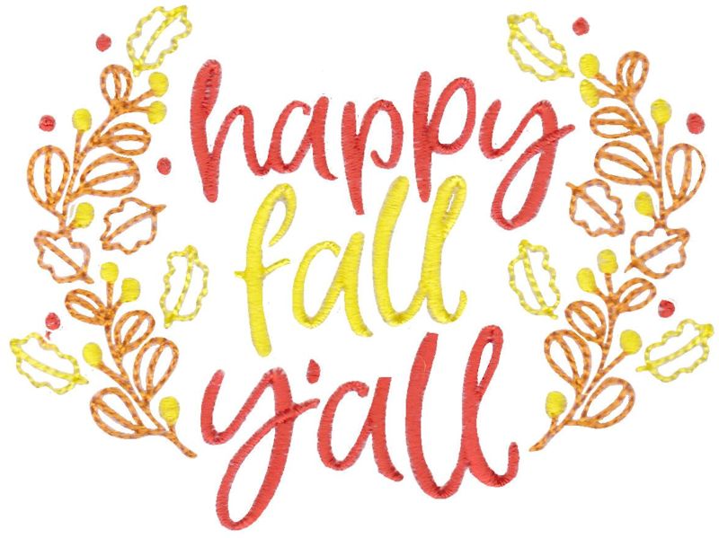 Happy Fall Y'All