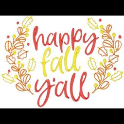 Happy Fall Y