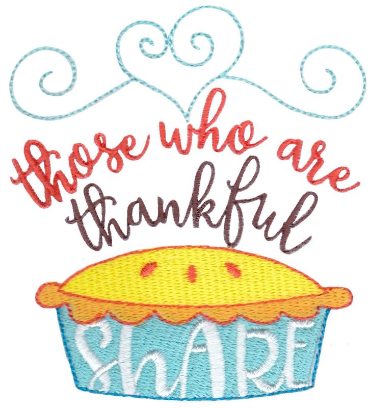 Those Who Are Thankful Share