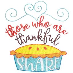 Those Who Are Thankful Share