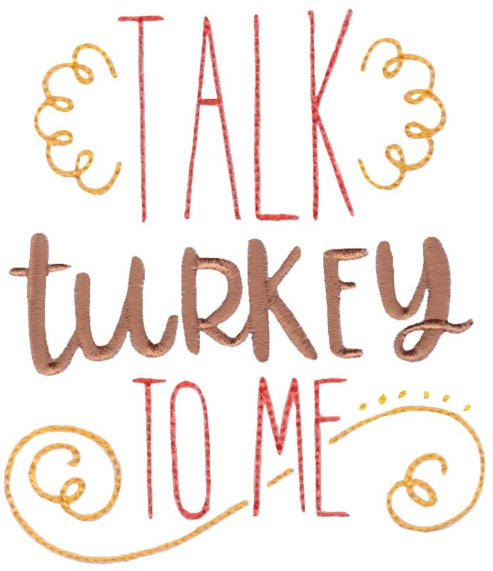 Talk Turkey To Me