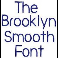 The Brooklyn Smooth Font