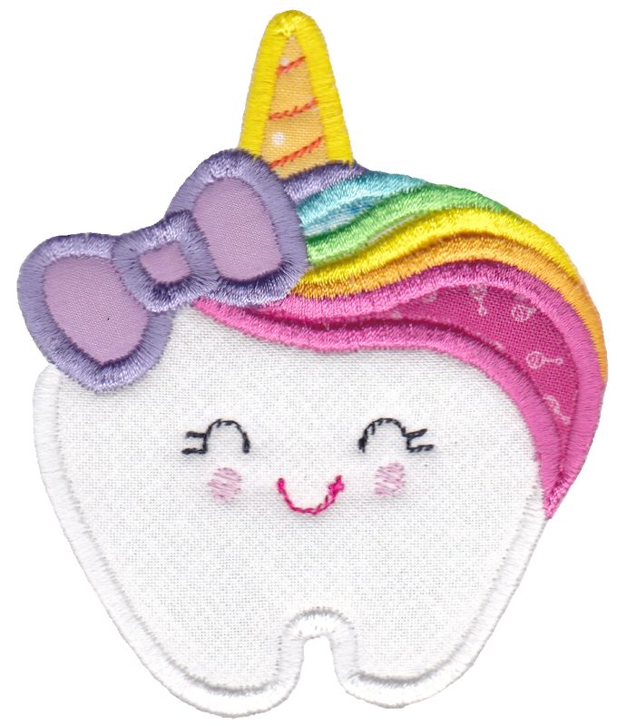 Unicorn Tooth Applique
