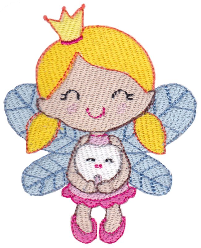 Tooth Fairy Holding Tooth