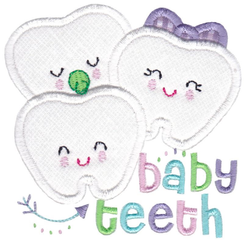 Baby Teeth Applique
