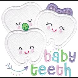 Baby Teeth Applique