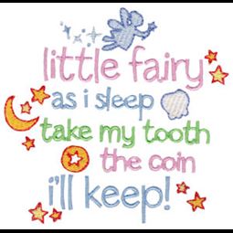 Little Fairy As I Sleep Take My Tooth The Coin I