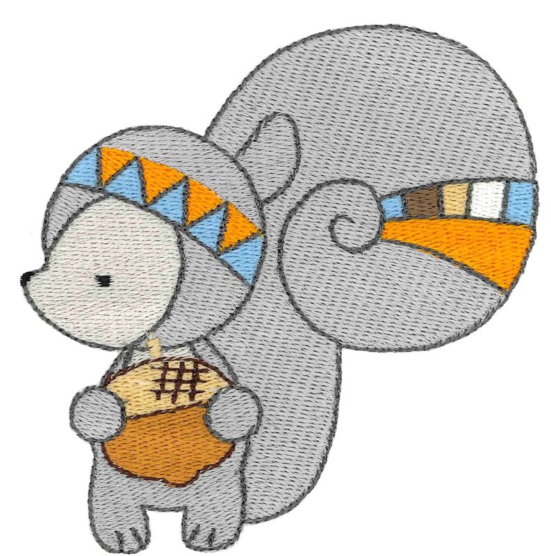 Tribal Squirrel