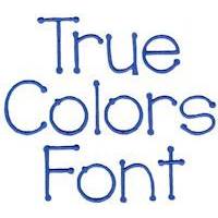 True Colors Font