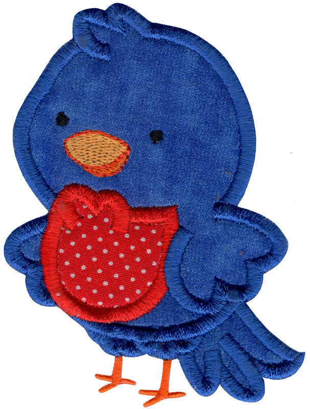 Bluebird Applique