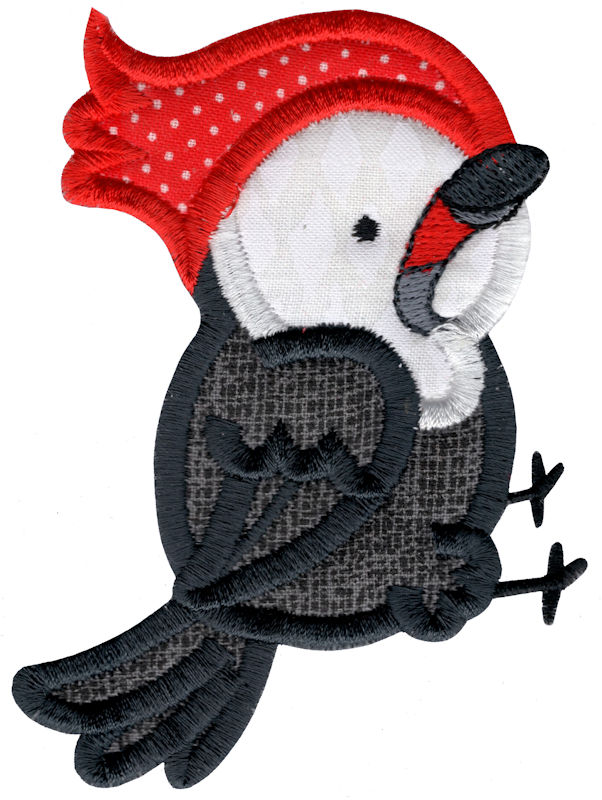 Woodpecker Applique