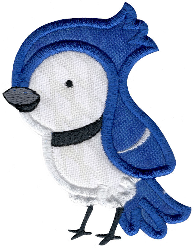 Blue Jay Applique