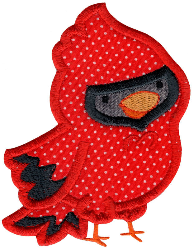 Cardinal Applique