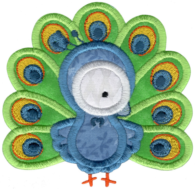 Peacock Applique