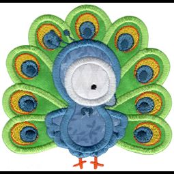 Peacock Applique