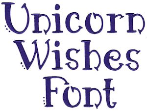 Unicorn Wishes Font