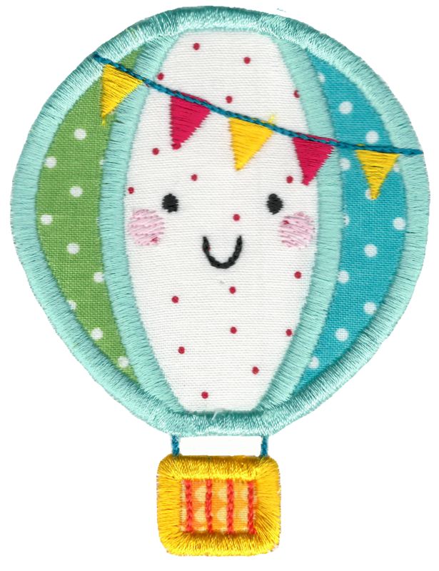 Applique Hot Air Balloon